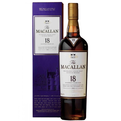 Macallan Sherry Oak 18y Whisky
